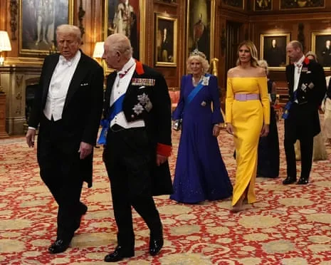 Royals Deploy Grand Welcome Amid Demonstrations; Jimmy Kimmel Pulled From Air Due To Charlie Kirk Comments