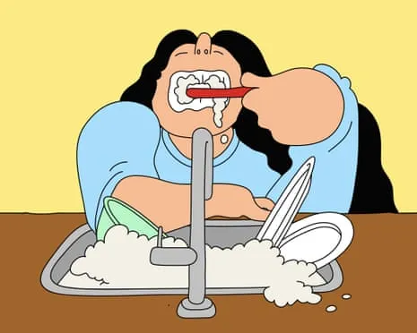 Should Our Flatmate Cease Brushing Their Toothbrush at the Kitchen Basin?